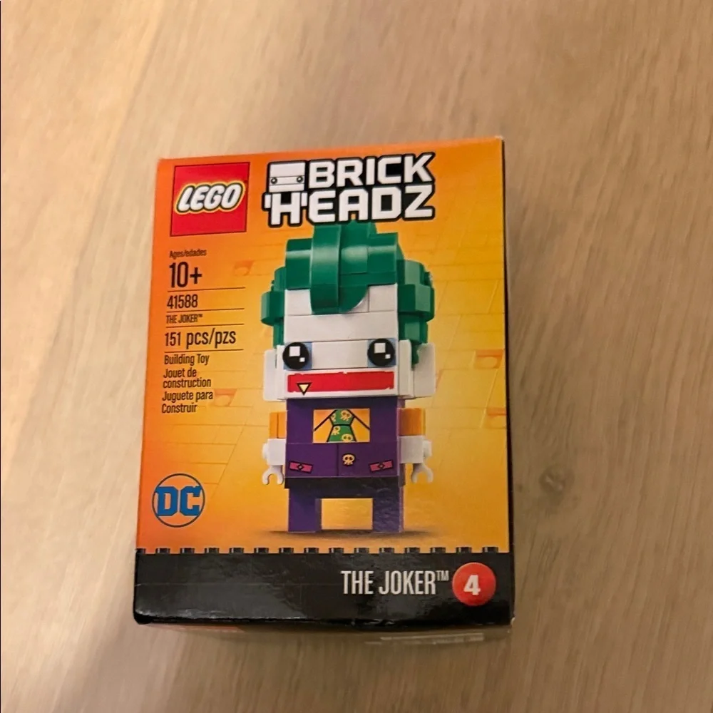 Lego Brick Headz DC universe set Batman, robin, joker, batgirl new in sealed box